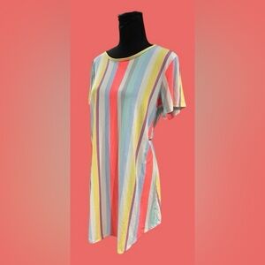 💛BOBBIE BROOKS! THIS DRESS SCREAMS SUMMER! ☀️GORGEOUS STRIPES, STRETCHY, SOFT!